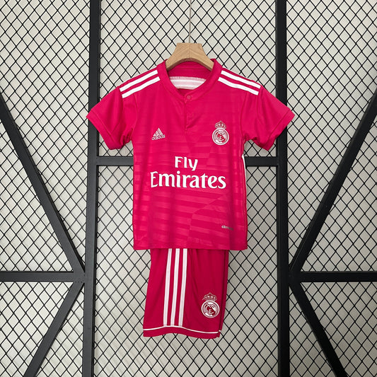 CAMISETA REAL MADRID II 14/15 CONJUNTO INFANTIL (RETRO)