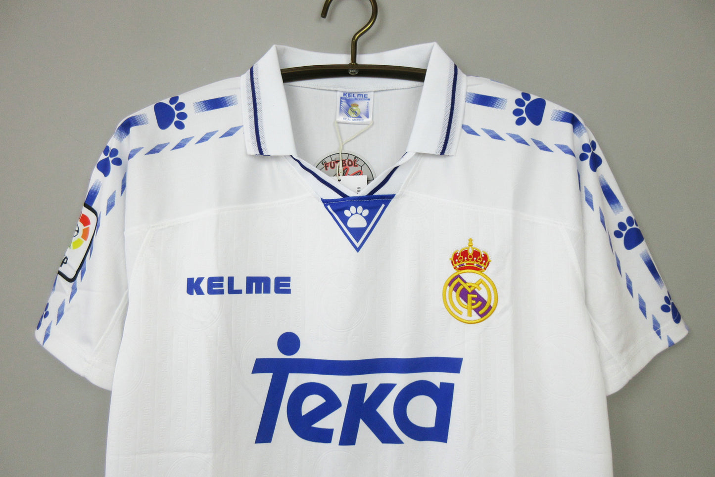 CAMISETA REAL MADRID I 96/97 HOMBRE (RETRO)