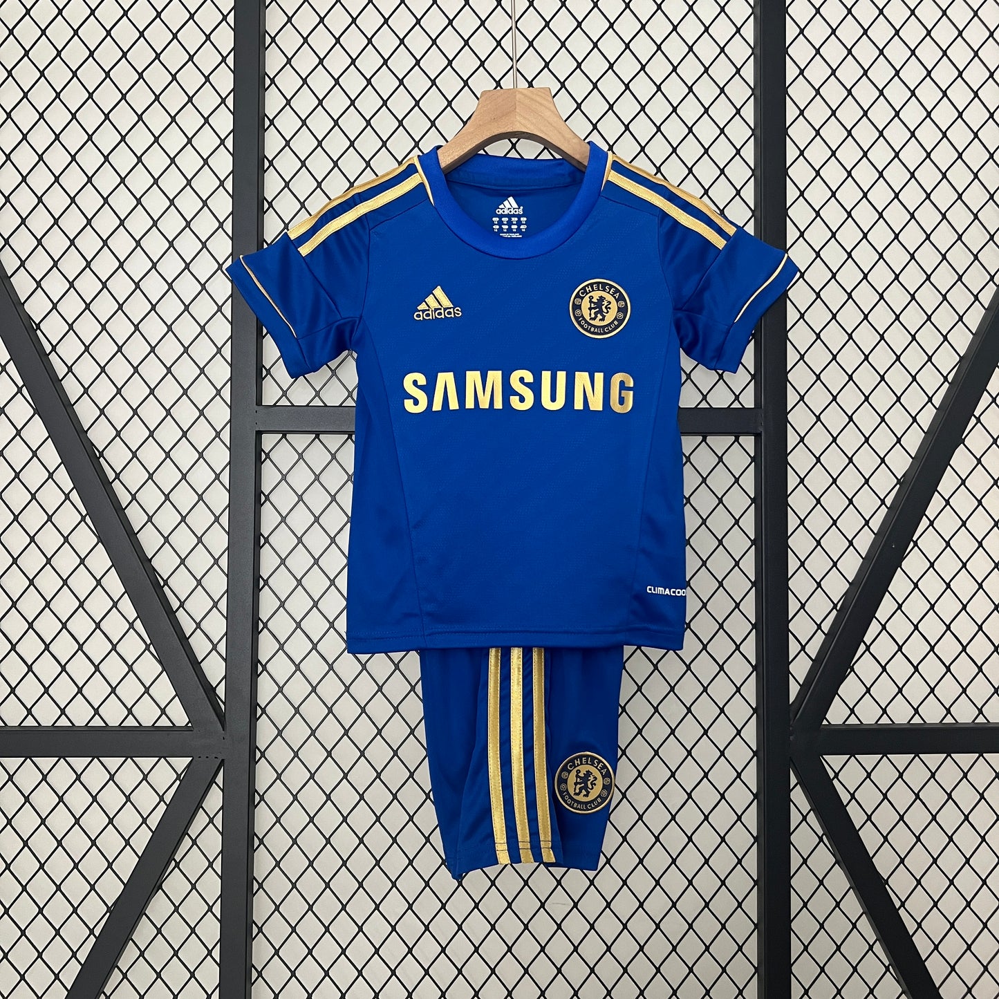 CAMISETA CHELSEA I 12-13 CONJUNTO INFANTIL (RETRO)