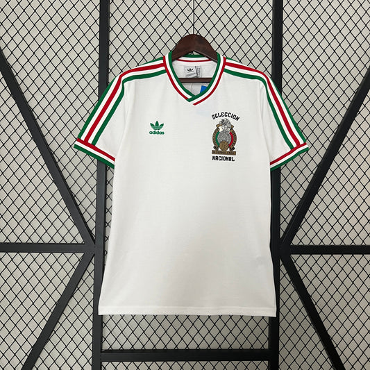 CAMISETA MEXICO EDICIÓN LIMITADA BLANCA HOMBRE (RETRO)