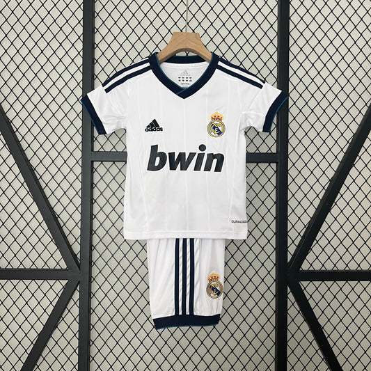 CAMISETA REAL MADRID I 12-13 CONJUNTO INFANTIL (RETRO)