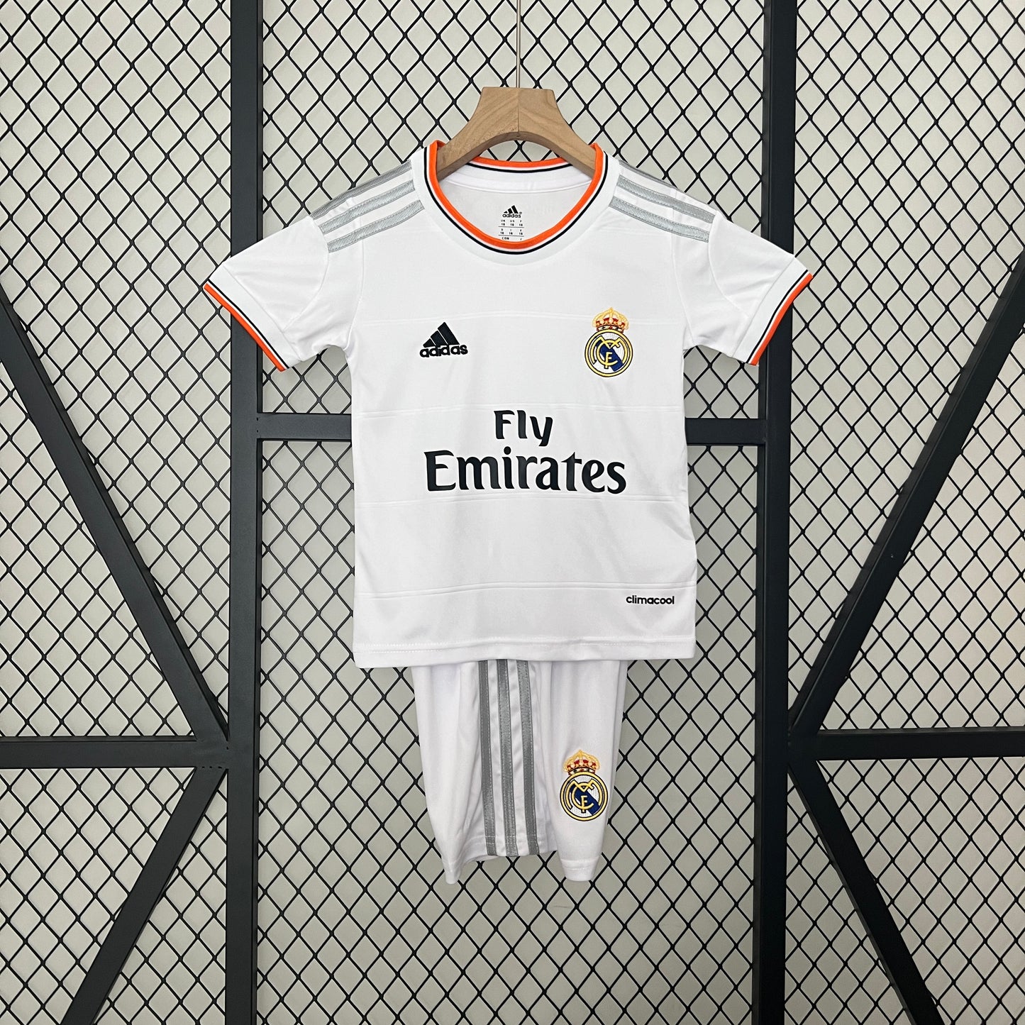 CAMISETA REAL MADRID I 13-14 CONJUNTO INFANTIL (RETRO)