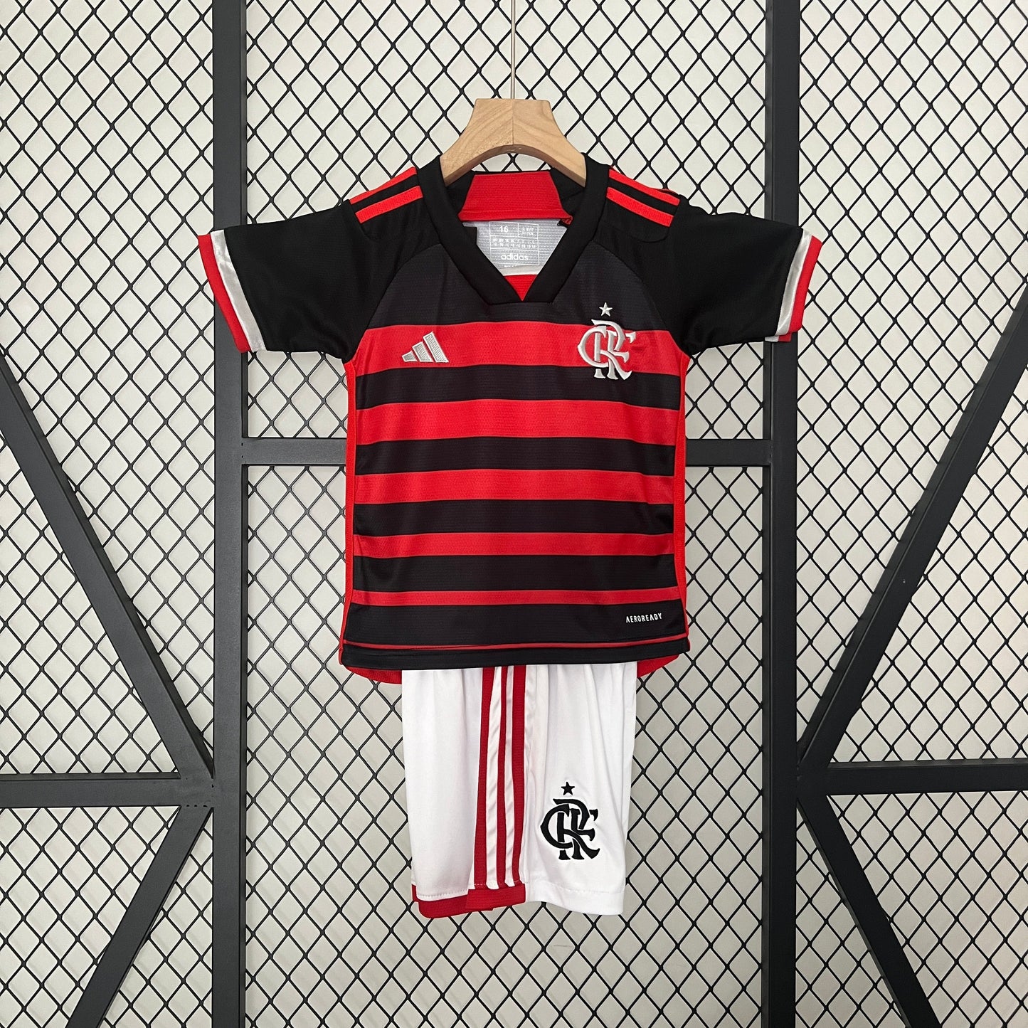 CAMISETA FLAMENGO I 24/25 CONJUNTO INFANTIL