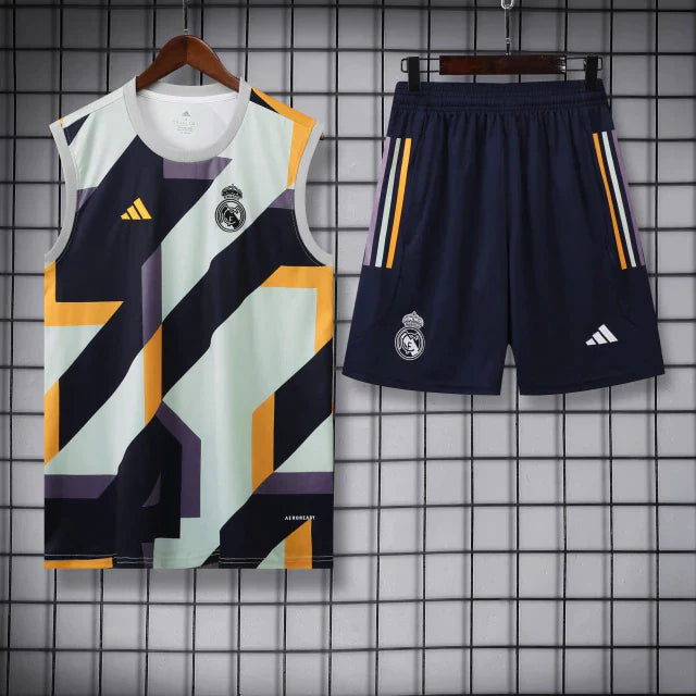 CONJUNTO SIN MANGAS REAL MADRID ENTRENAMIENTO I 23/24 HOMBRE