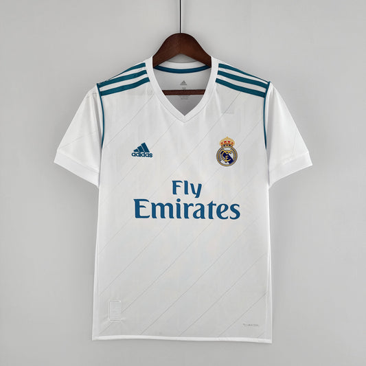 CAMISETA REAL MADRID I 17/18 HOMBRE (RETRO)