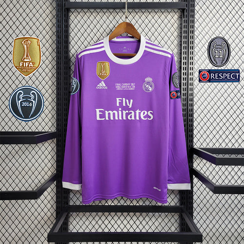 REAL MADRID II 16/17 HOMBRE (RETRO) MANGA LARGA ESPECIAL CHAMPHIONS