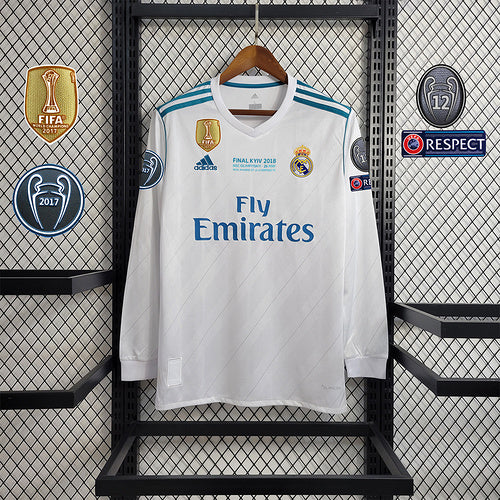 REAL MADRID I 17/18 HOMBRE (RETRO) MANGA LARGA ESPECIAL CHAMPHIONS