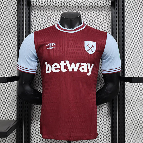 CAMISETA WEST HAM I 24/25 HOMBRE VERSION JUGADOR