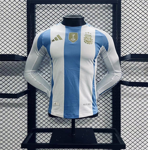 CAMISETA ARGENTINA I MANGA LARGA COPA AMERICA 2024 HOMBRE (VERSIÓN JUGADOR) (copia)