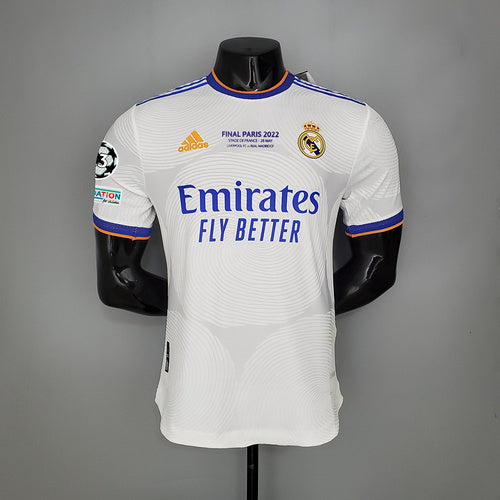 CAMISETA REAL MADRID I 21/22 HOMBRE (VERSIÓN JUGADOR) RETRO