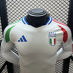 CAMISETA ITALIA II MANGA LARGA EURO 2024 HOMBRE (VERSIÓN JUGADOR)