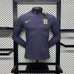 CAMISETA INGLATERRA II MANGA LARGA EURO 2024 HOMBRE (VERSIÓN JUGADOR)