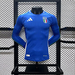 CAMISETA ITALIA I MANGA LARGA EURO 2024 HOMBRE (VERSIÓN JUGADOR)