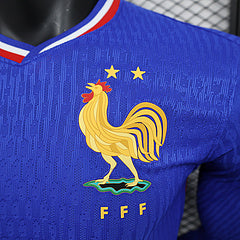 CAMISETA FRANCIA II MANGA LARGA EURO 2024 HOMBRE (VERSIÓN JUGADOR)