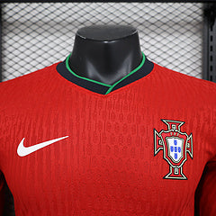 CAMISETA PORTUGAL I EURO 2024  HOMBRE MANGA LARGA (VERSIÓN JUGADOR)